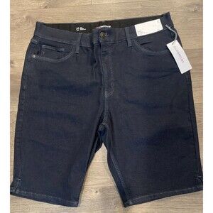 New Liz Claiborne Sara Denim Shorts Mid-Rise Size 20 Tall Retail $44